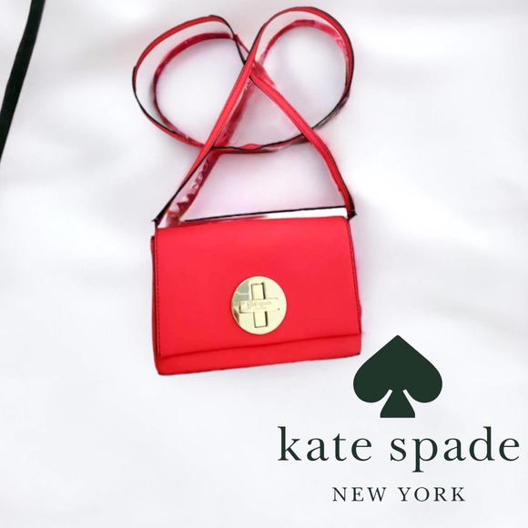 kate spade Handbags - NWT Kate Spade New York Women's Newbury Lane Sally Crossbody Bag Salmon Leather